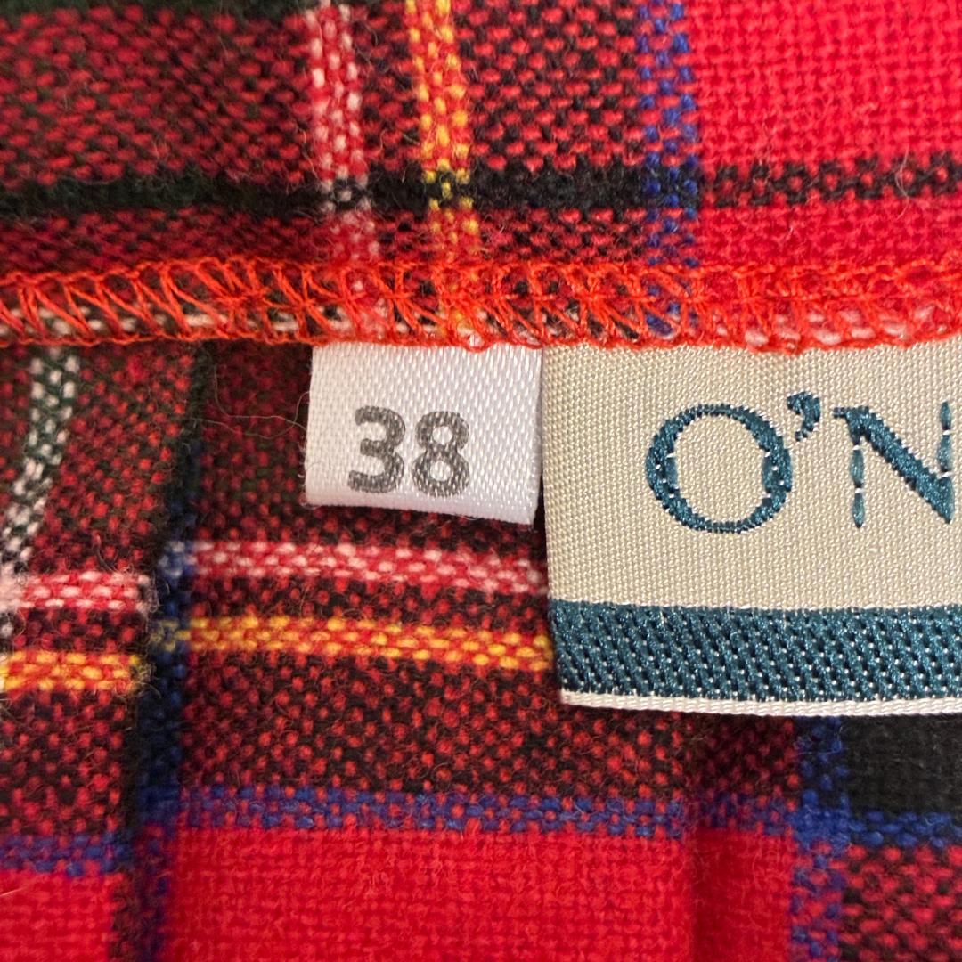 O'NEIL OF DUBLIN タータンチェック ロイヤルスチュアート レッド