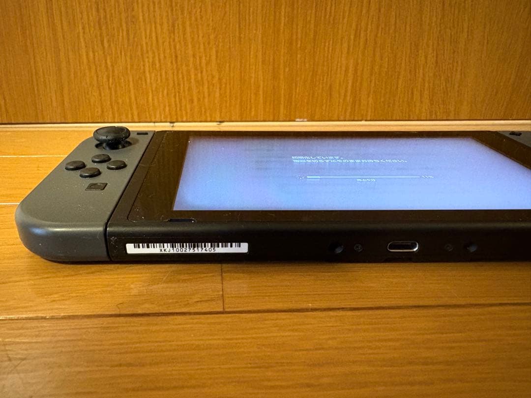 Nintendo Switch 本体 ブラックジャンク品 充電が弱い