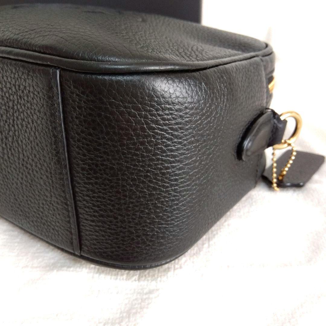 COACH ジェス ショルダーバッグ カメラバッグ ダブルファスナー レザー