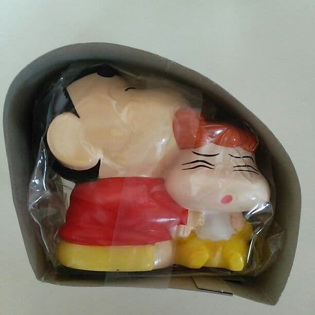 「クレヨンしんちゃん」おしゃべりするぞ～貯金箱３個セット（非売品・新品）