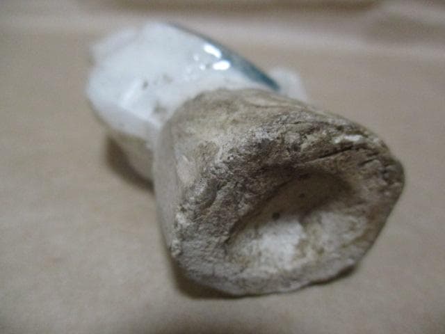 中国　唐代　白磁小鳥の笛　I34-3