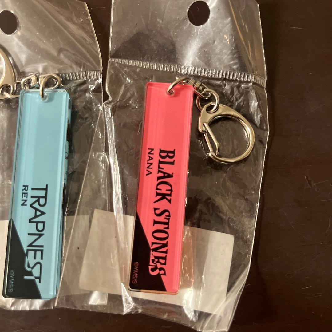 NANA 矢沢あい展 BLACKSTONES アクリルスティックキーホルダー4種 NANA
