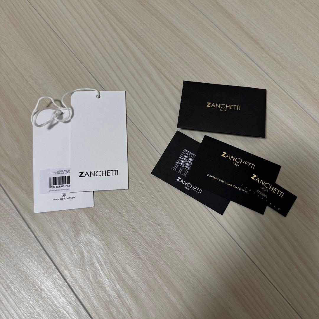 【極美品✨】ZANCHETTI ザンチェッティ マーケットレザーバック