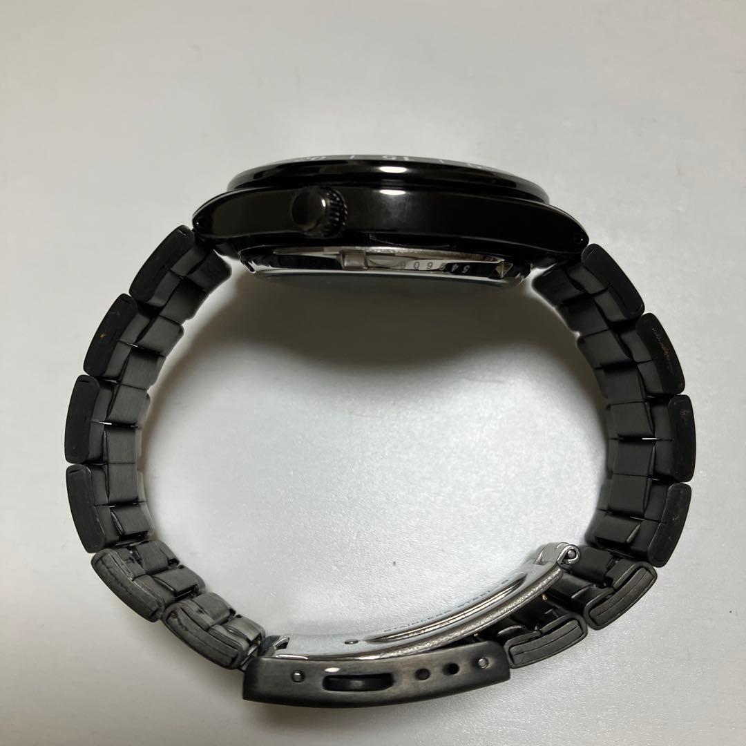 SEIKO5 SNKE03K1 自動巻き腕時計 ブラック