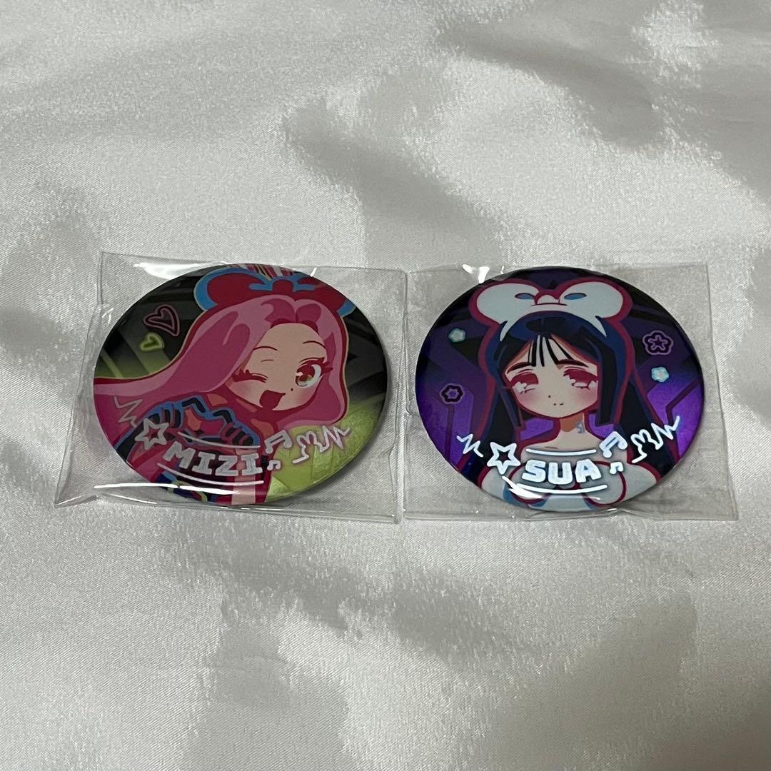 エイリアンステージ 缶バッジ 兎 ミジ スア - メルカリ