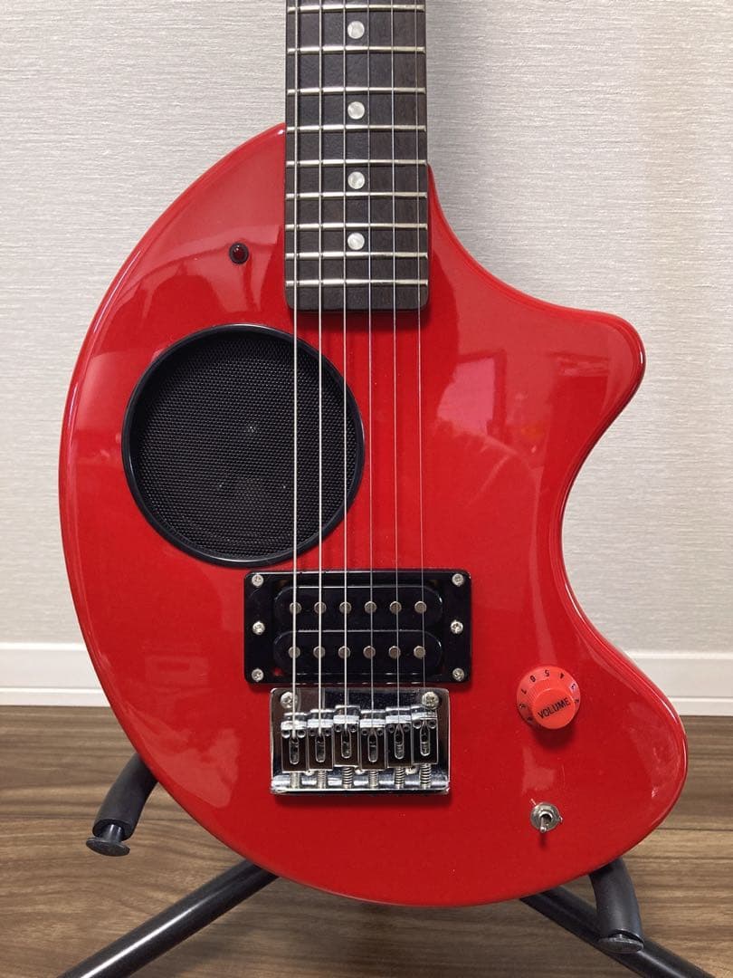 新品同様 FERNANDES ZO-3 フェルナンデス 赤 レッド