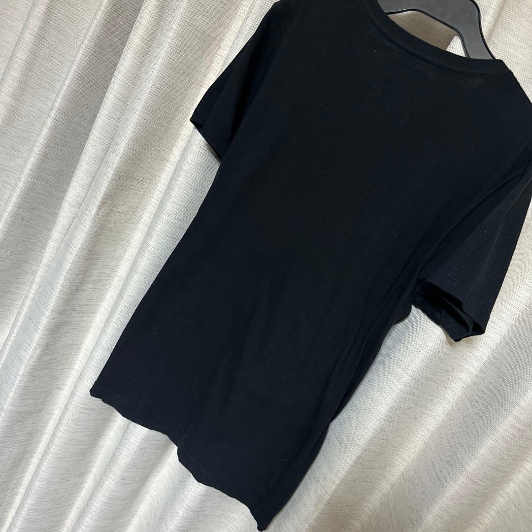 Roen ブラック Tシャツ 半袖 46 M 美品 ドクロ ロック ROCK