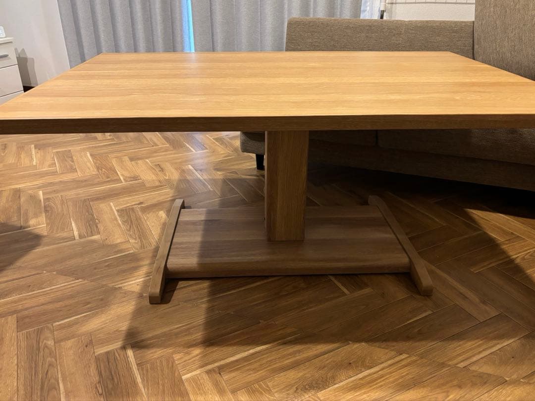 シギヤマ家具SAVONA II昇降式ダイニングテーブル 130