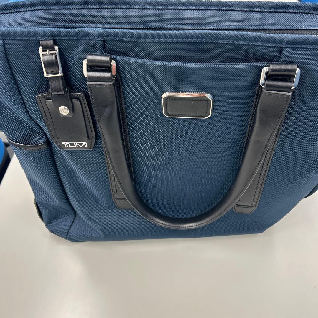 TUMI ビジネスバッグ ネイビー