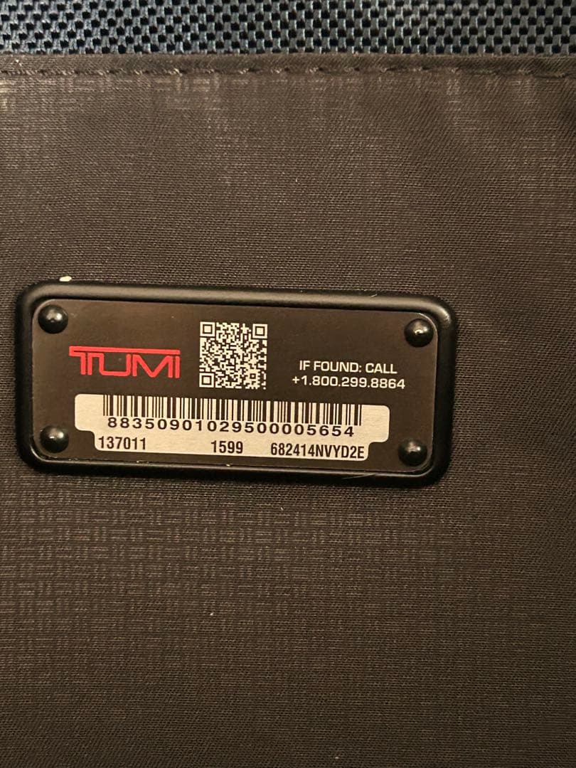 TUMI ビジネスバッグ ネイビー