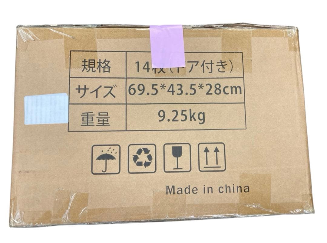 開封・未使用】 Shinyever ペットサークル 組立簡単 14枚 ブラック