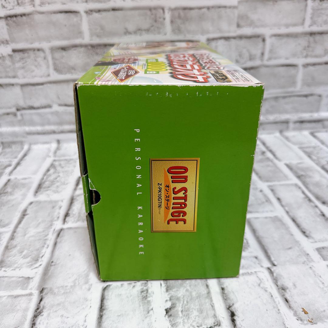 ON STAGE パーソナルカラオケ　Z-PK10GT 1000曲　お家