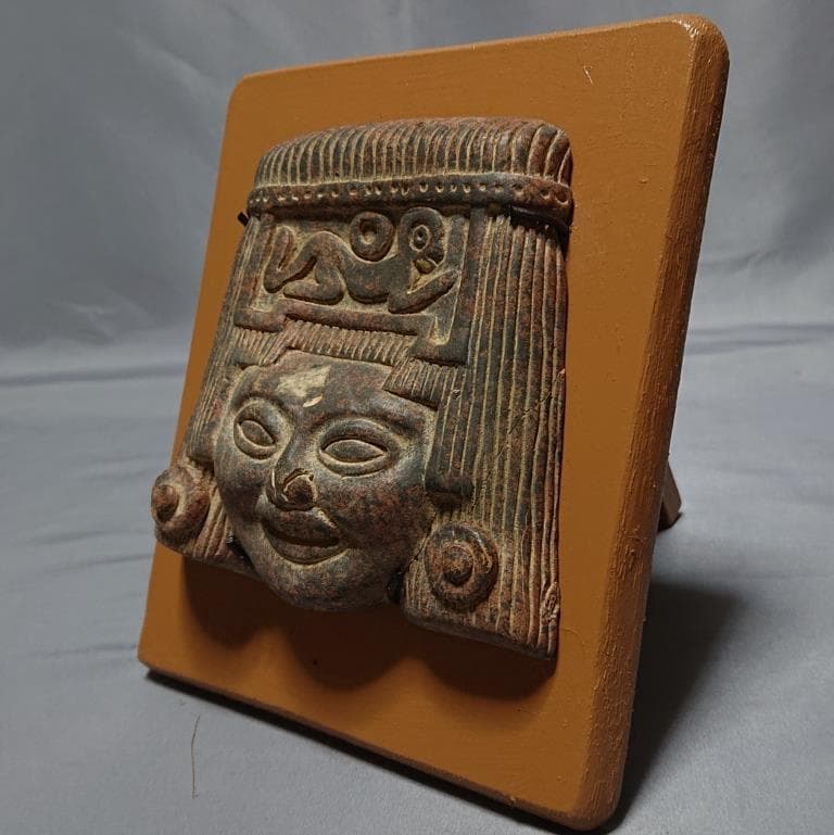 コレクター収集品　メキシコ　トトナカ文化　マスク　（B）