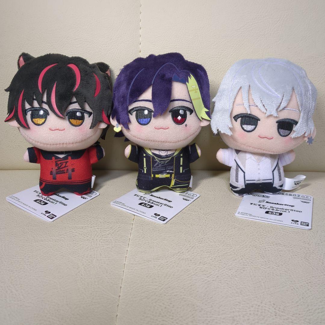 すにすて SneakerStep ちびぐるみ vol.1 全3種セット - メルカリ