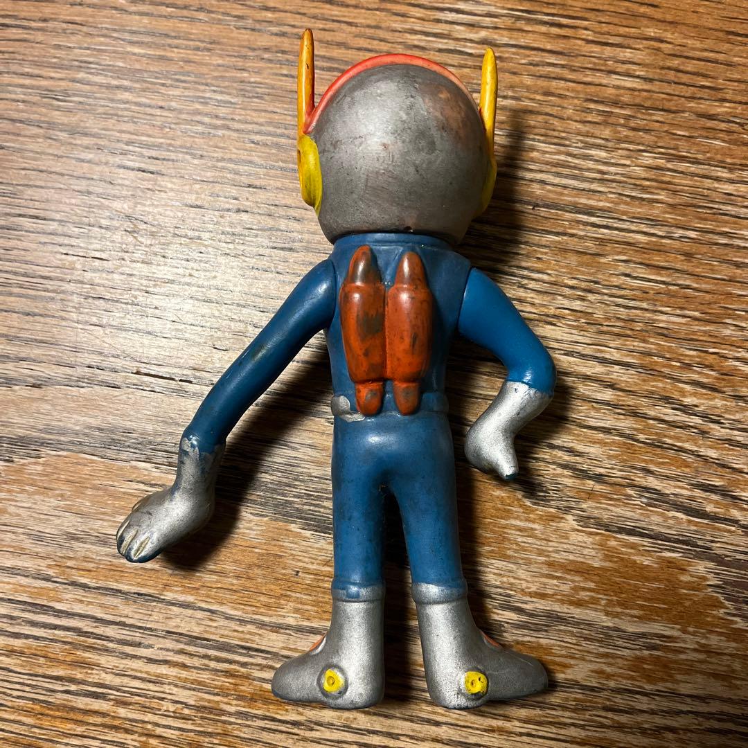 H*!様 東芝 光速エスパー ソフビ 当時物 昭和 レトロ 企業物