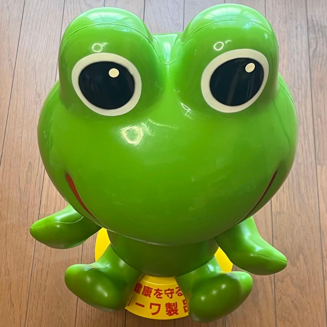 ケロちゃん コルゲンコーワ 2代目 店頭 宣伝用 カエル 薬局 昭和