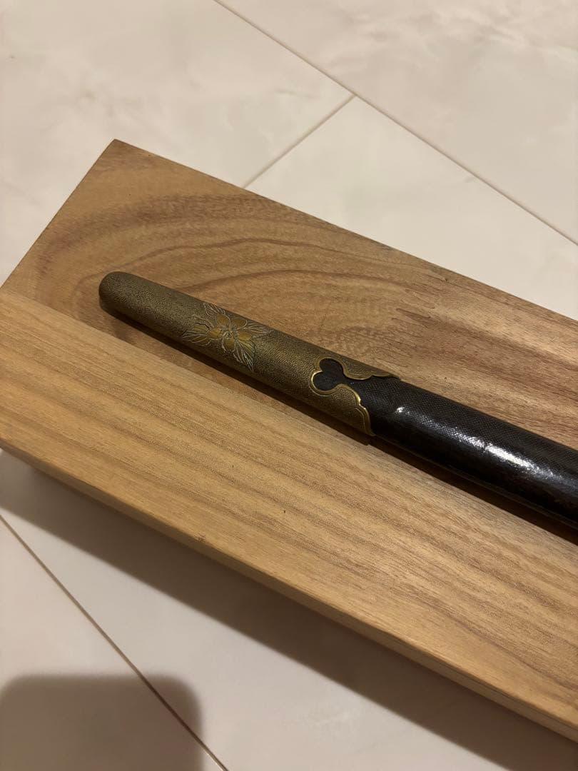 希少品　旧海軍 士官 短剣 鮫皮研ぎ出し 拵え　模造刀