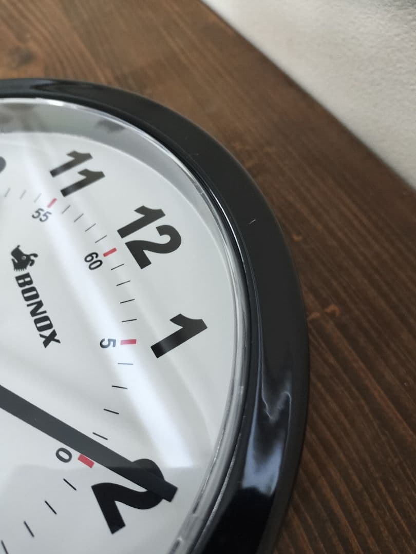 両面時計　ダブルフェイス　クロック　170D　ブラック　ダルトン