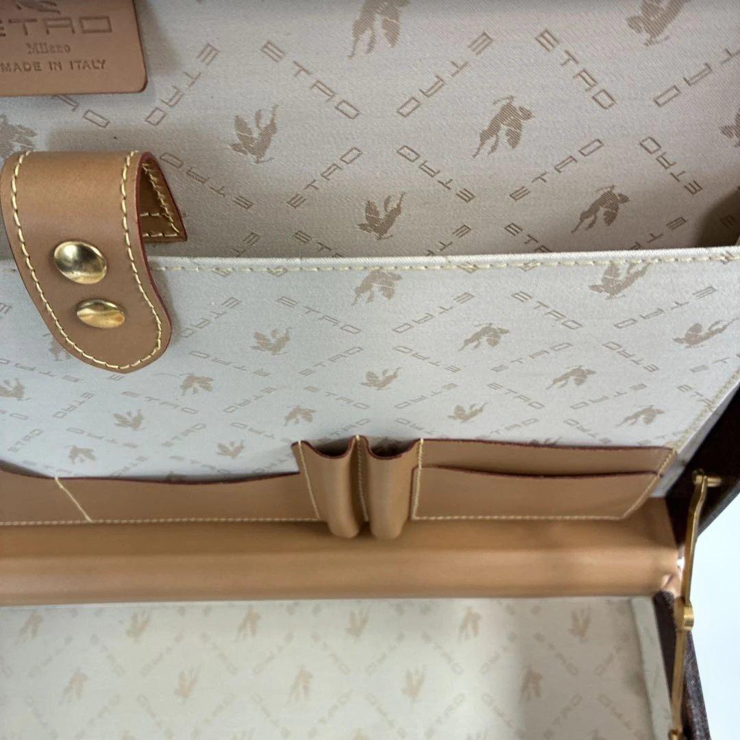 新品　エトロ　アタッシュケース　43×30×10