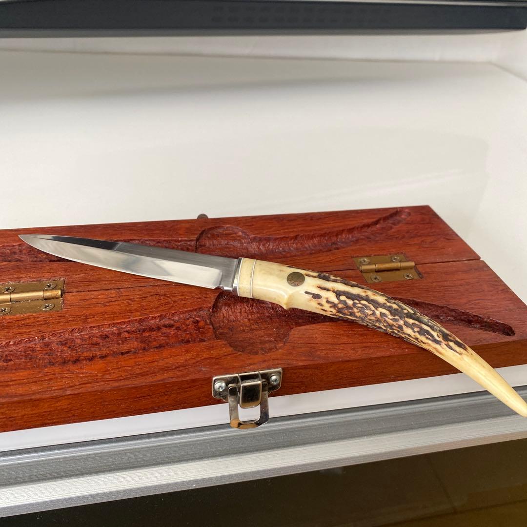 カスタムナイフ（鎌田好和作）】ナイフマガジン掲載作品 - メルカリ