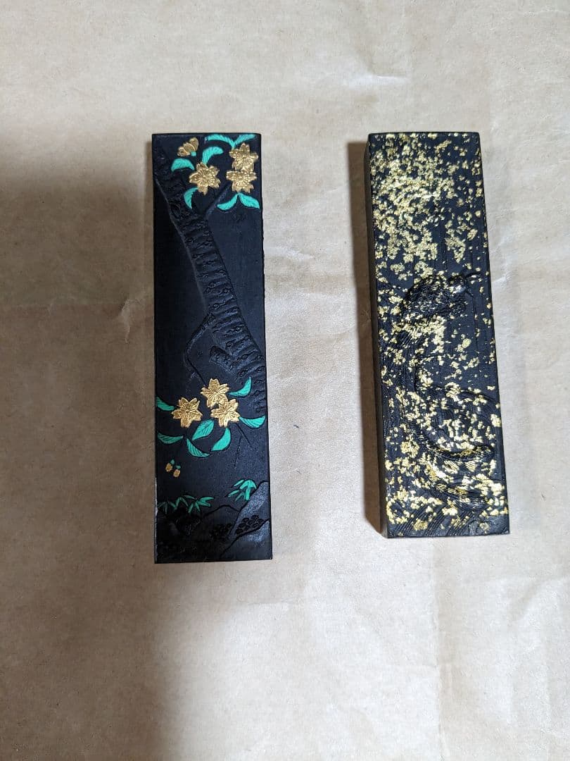 書道墨　枯木（２丁） 玉泉堂