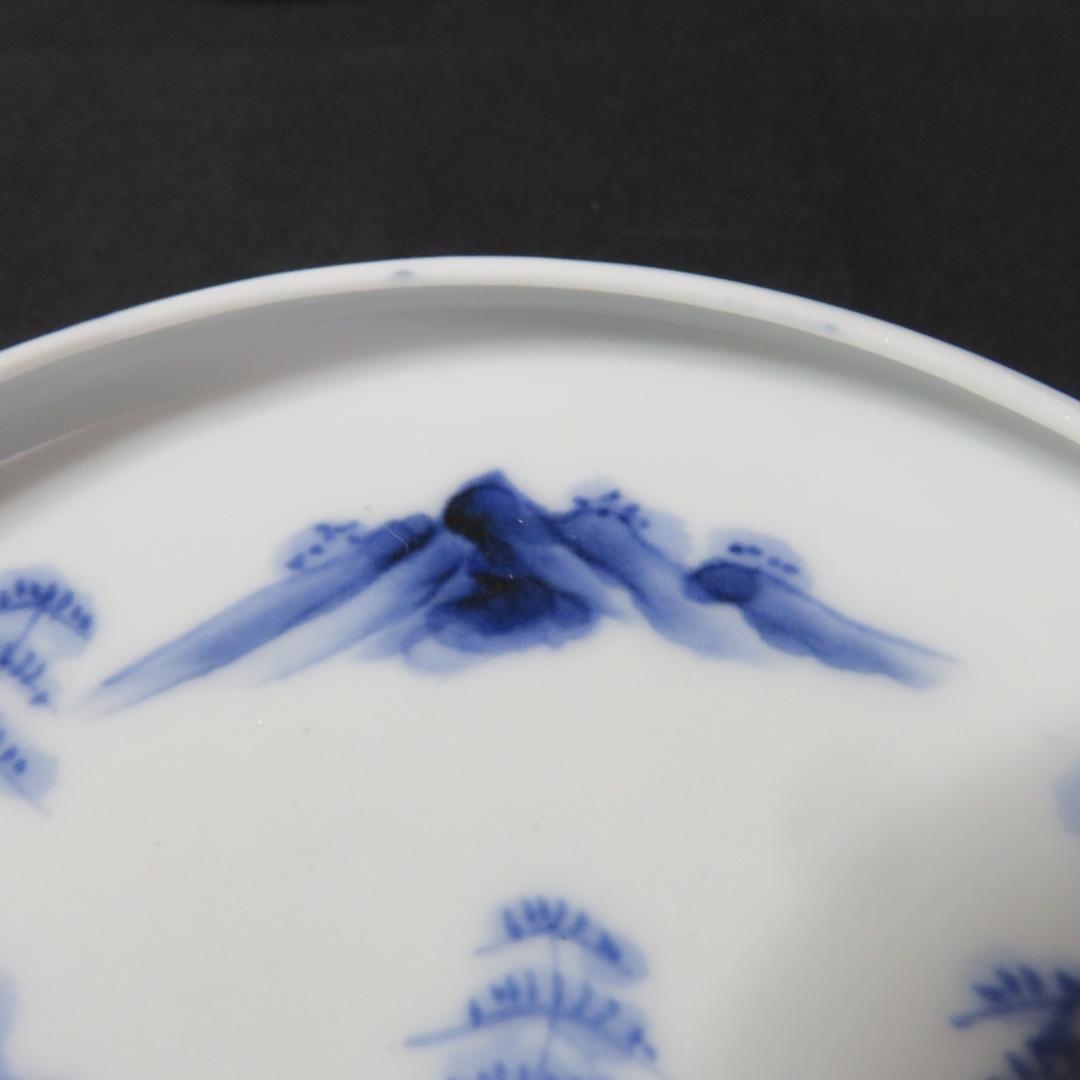 小皿 染付 山水 5枚 手塩皿 鍋島 古伊万里 江戸 変わり縁 - メルカリ