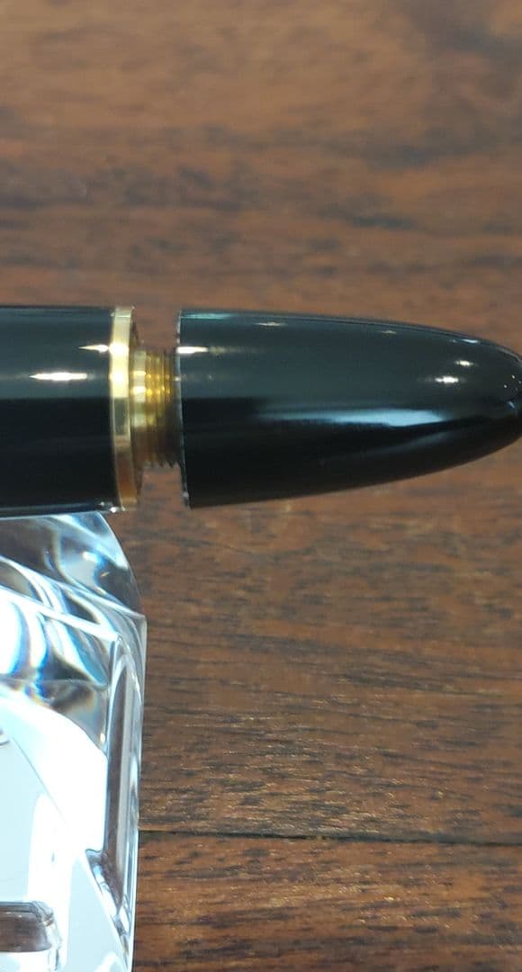 モンブラン149 Fニブ 細字 18K ミステリーブラック 新品インク付属