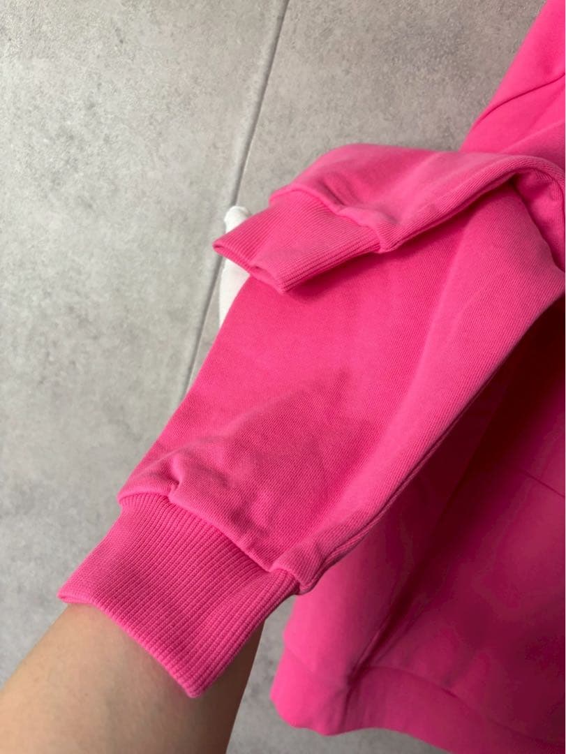 セリーヌ CELINE　ミニロゴルーズフーディー プルオーバー パーカー