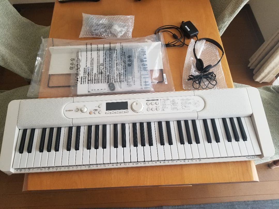 再々値下げしました！ CASIO 光ナビゲーション キーボード LK-526