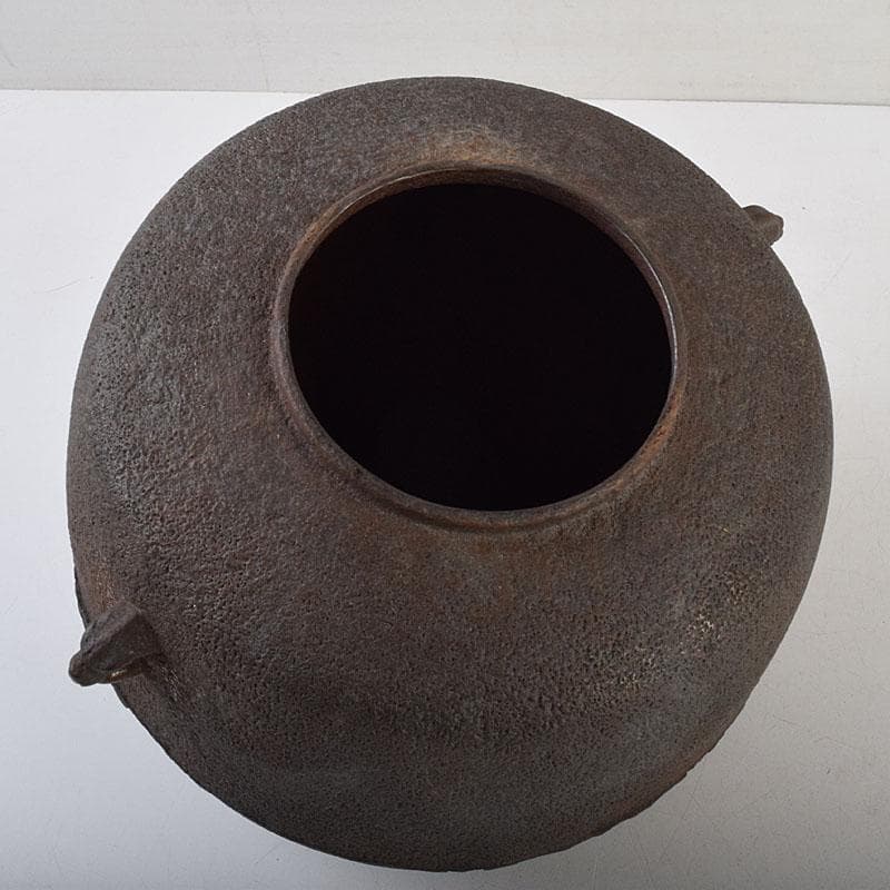 茶道具 釜師 角谷莎村作 尾張釜 共布共箱 V 9158D - メルカリ