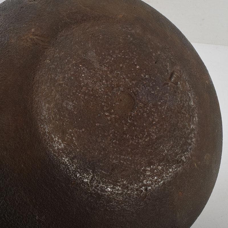 茶道具 釜師 角谷莎村作 尾張釜 共布共箱 V 9158D - メルカリ