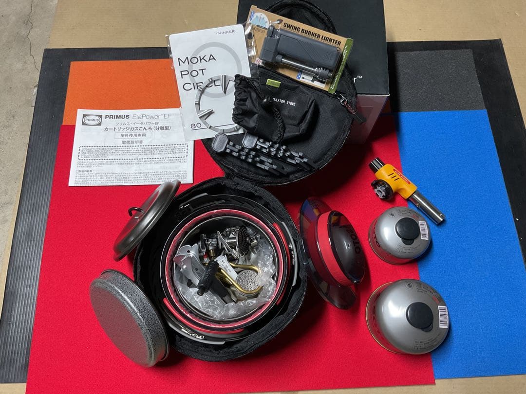 希少品PRIMUS Eta Power EF新品+新品ツンドラ3ミニブラック他