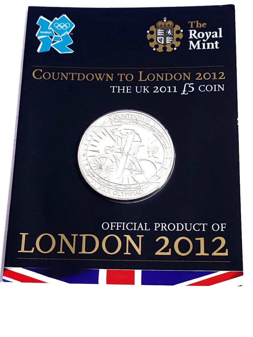 2009年～2012年 ロンドンオリンピックカウントダウン記念　イギリス5ポンド