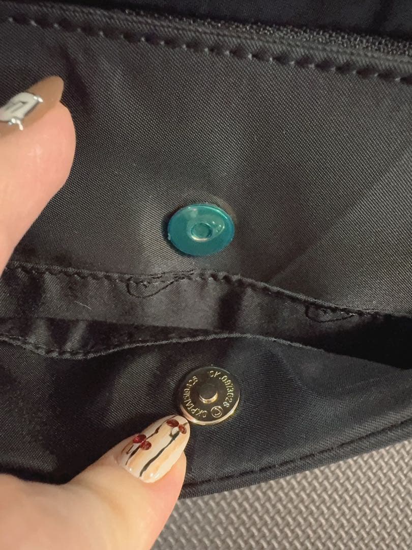 未使用品トッカショルダー リボンポシェットブラックリボンTOCCAバッグブラック