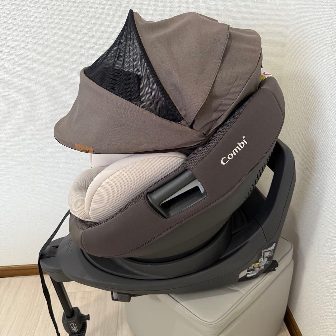 極美品】コンビ THE S ベージュ ブラウン ISOFIX ZC-690 - メルカリ