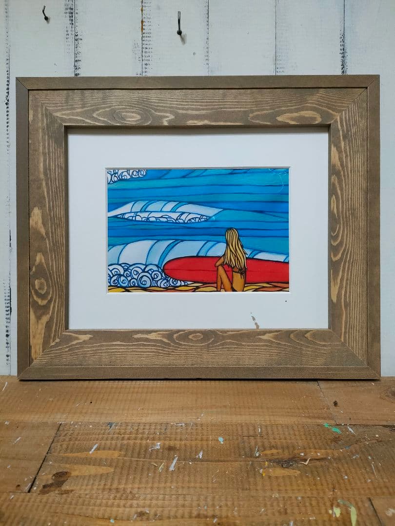 ロフト様専用 ヘザーブラウン 枠MLドリフトウッド フレーム 額縁