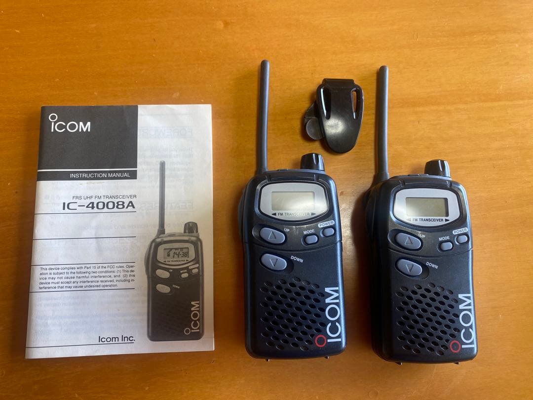 アイコムIC-4008A FRSハンドヘルドトランシーバー アイコムIC-4008A FRSハンドヘルドトランシーバー