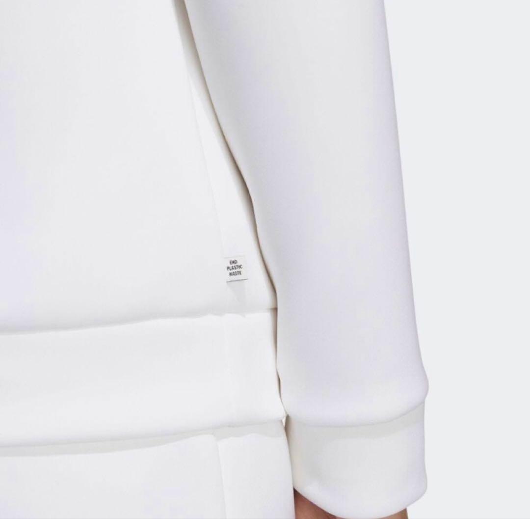 アディダス ダンボールニット ホワイト セットアップ XS