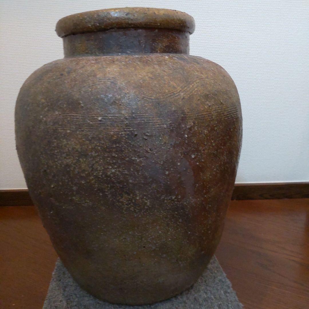 中　壺　備前焼　29