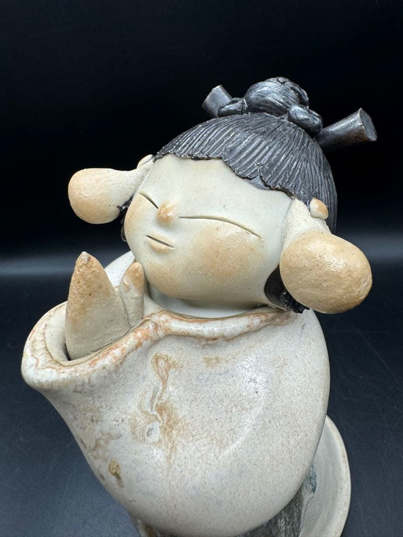 c513 砥部焼 森元青芳 念ずれば花ひらく - メルカリ