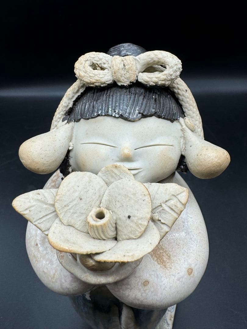 c513 砥部焼 森元青芳 念ずれば花ひらく - メルカリ