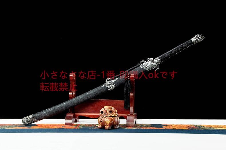 暗火刺繍春刀 古兵器 武具 刀装具 日本刀 模造刀 居合刀