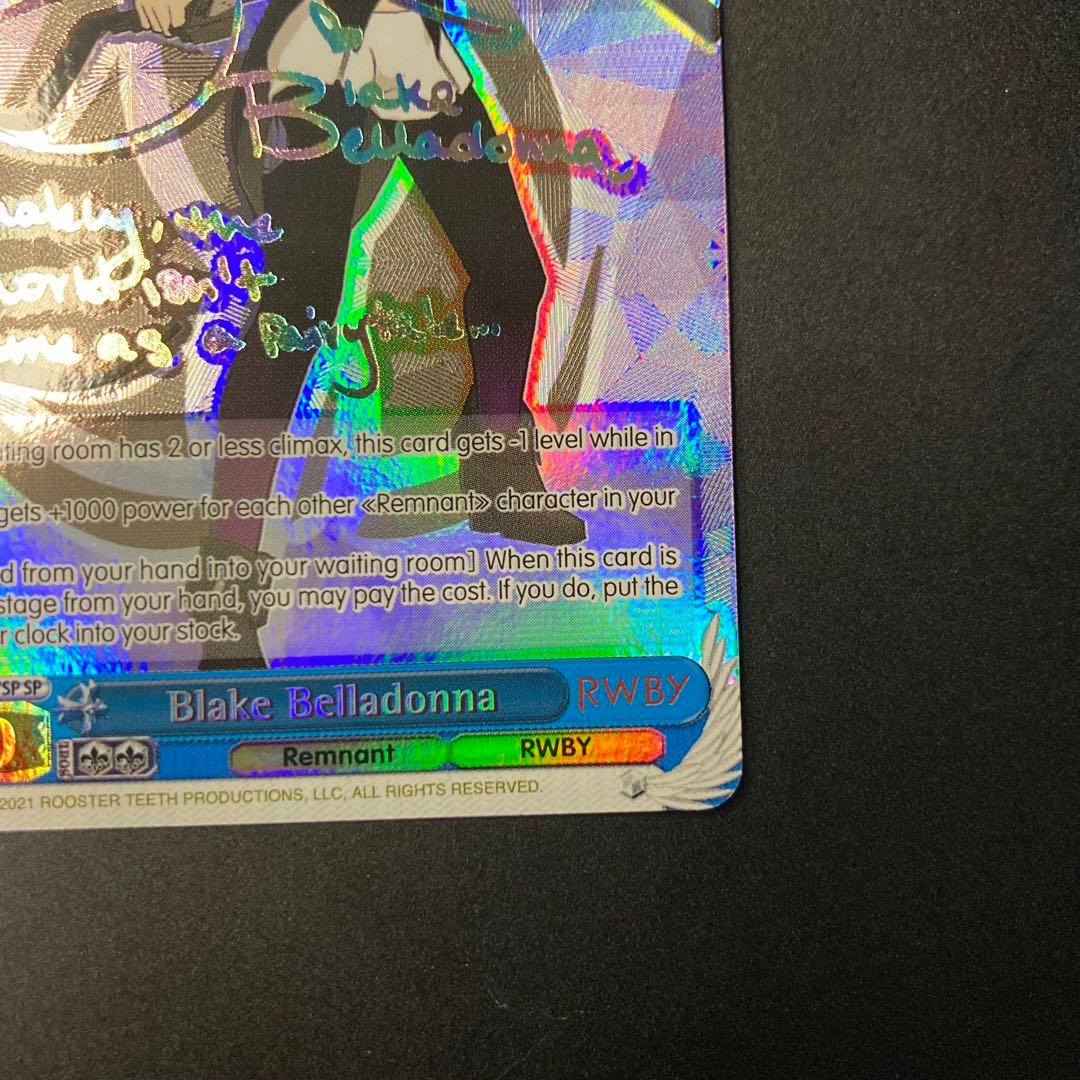 RWBY ヴァイス Blake Belladonna SP サイン ブレイク