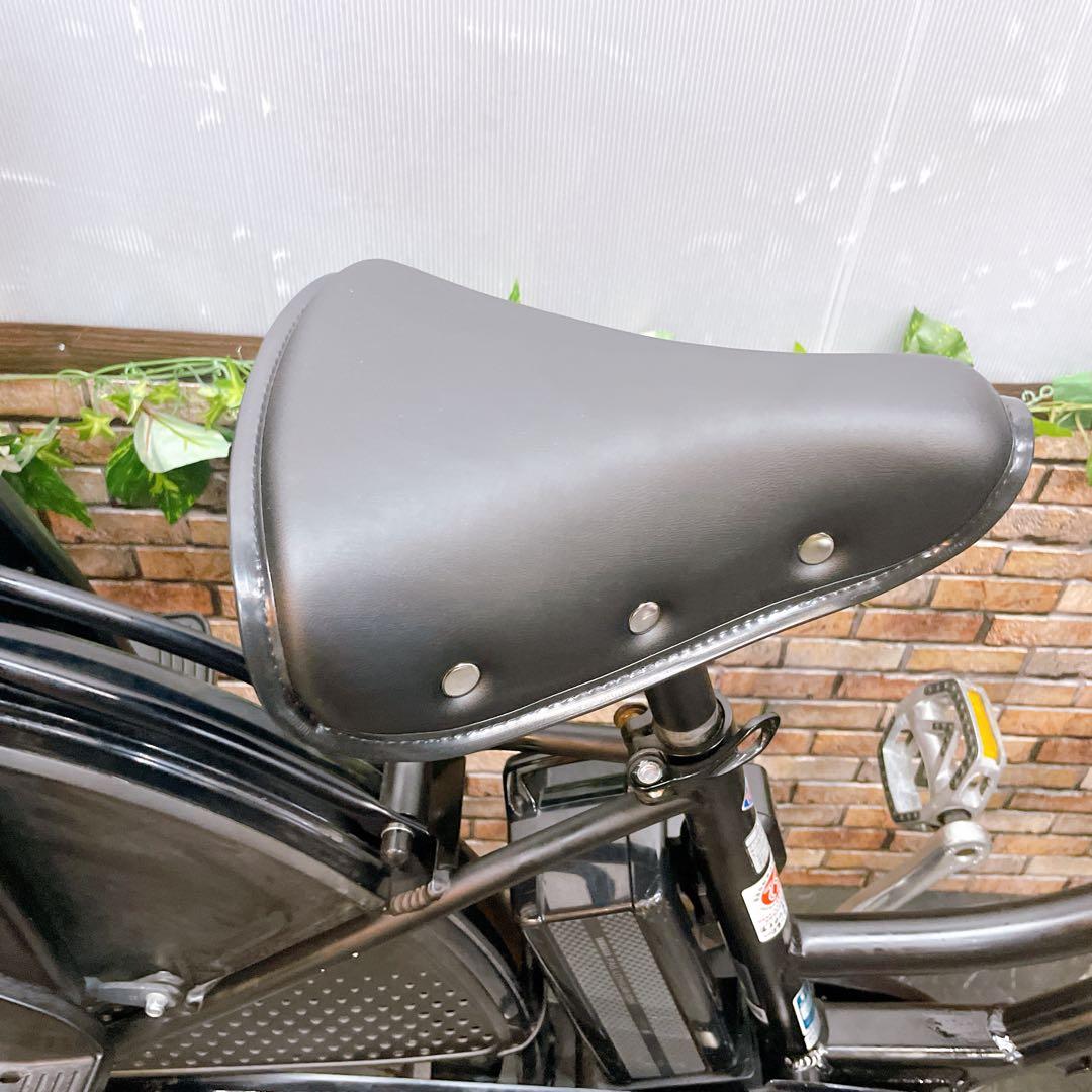 【58】電動自転車 ブリヂストンHYDEE ブラック 3人乗り対応