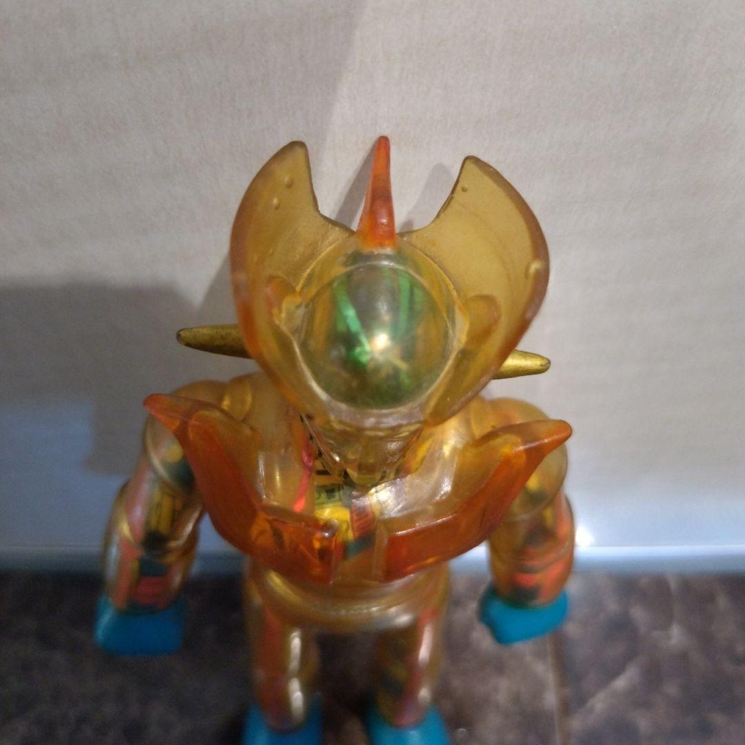当時物】マジンガーZ ソフビ クリア ポピー