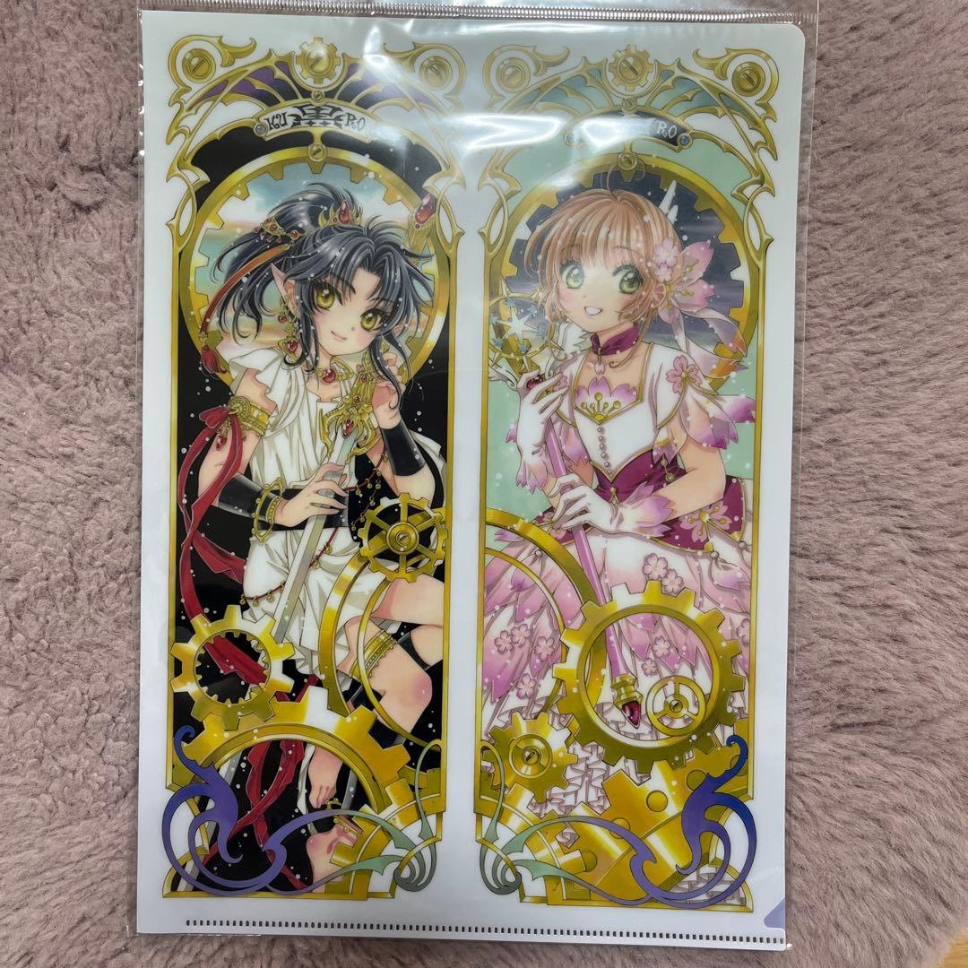 CLAMP展 後期 新グッズ シングルクリアファイル 阿修羅＆さくら - メルカリ