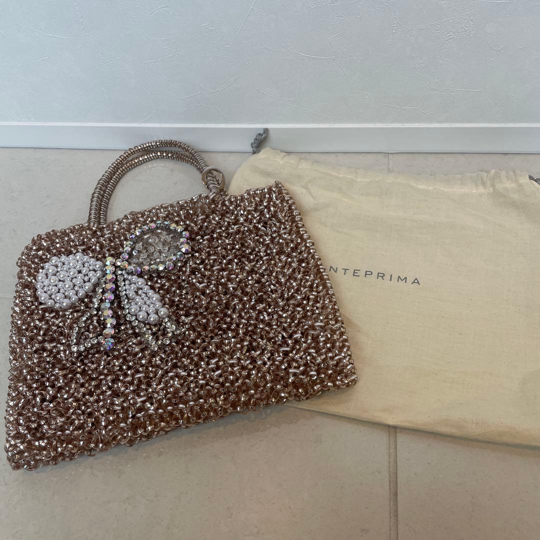 アンテプリマ　スタンダードワイヤーバック　ピンクシルバー