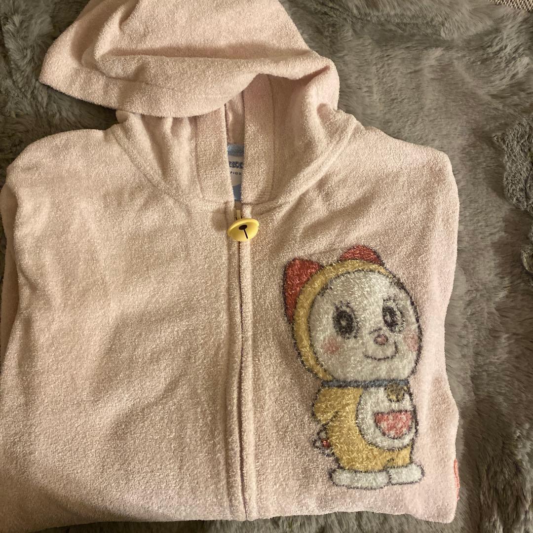 gelato pique ドラミちゃんフード付きパーカー ピンク