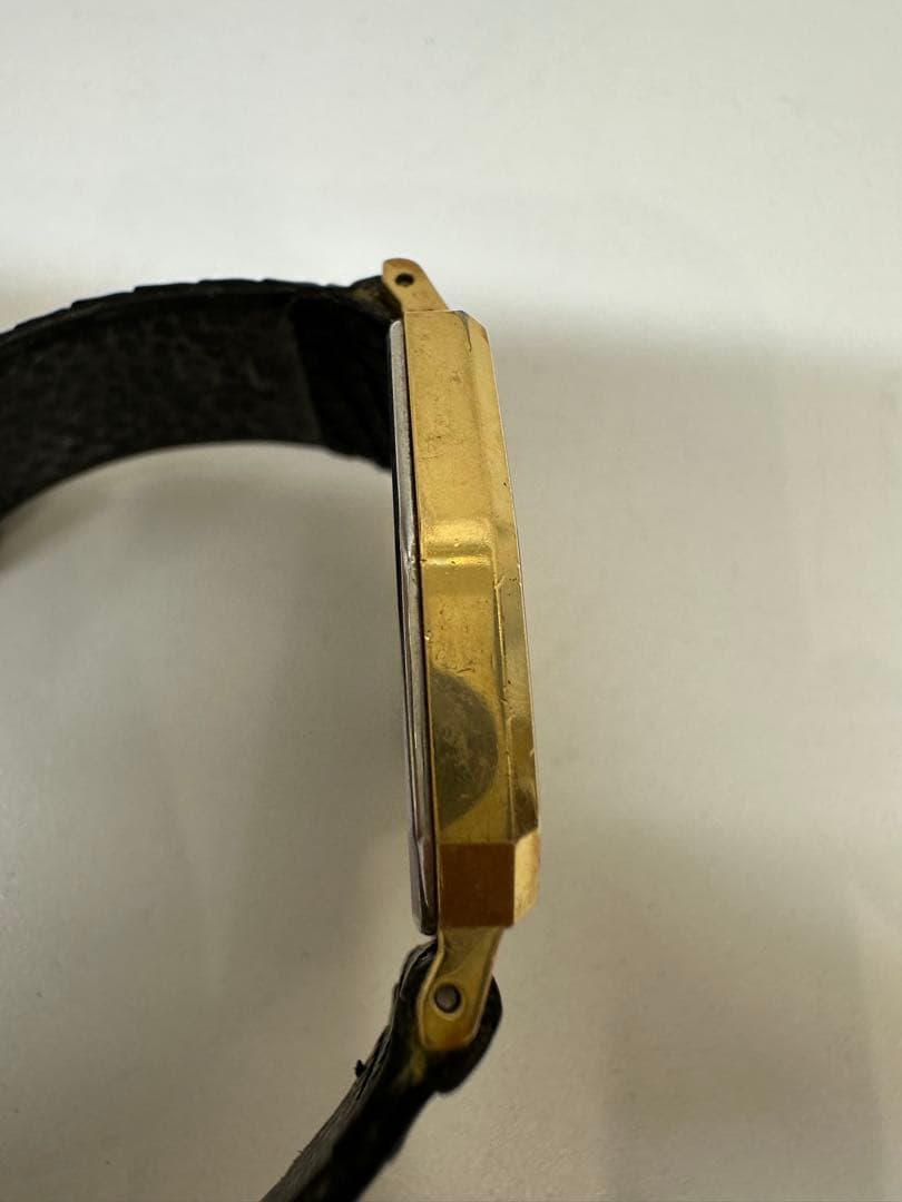 SEIKO Dolce クォーツ腕時計 ゴールド　稼働品！金時計！