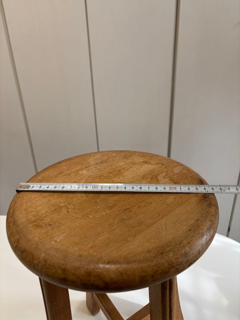 アンティーク、古家具　木製スツール